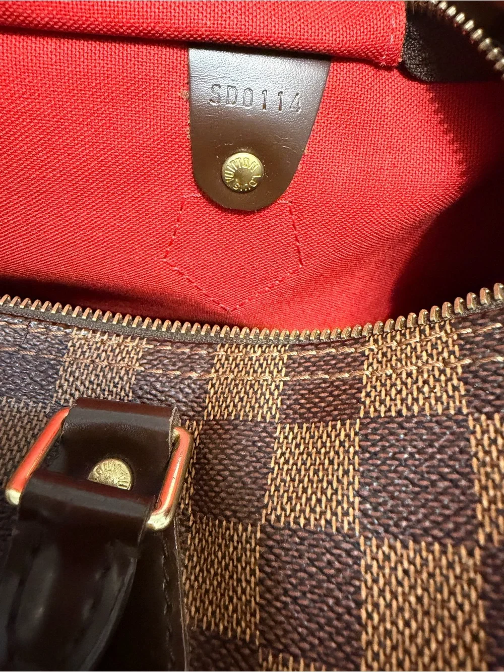 Louis Vuitton Brown Damier  30